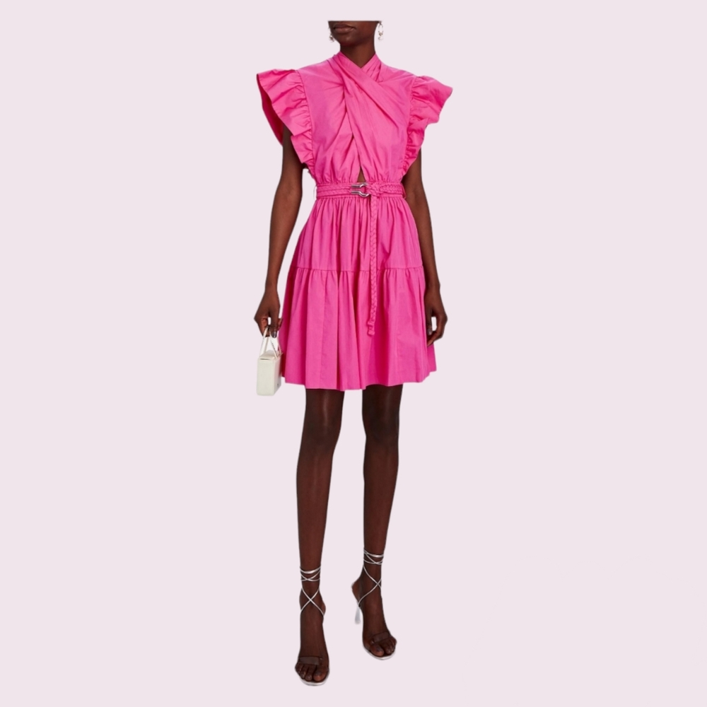 Derek Lam flutter sleeve dress